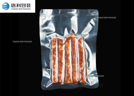 Frozen Food CPP Thermostabilized Retort Pouch With Tear Notch